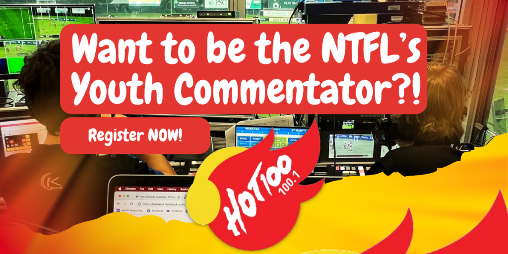 NTFL & Hot100’s Junior Commentator!
